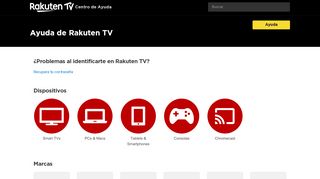 
                            4. Ayuda de Rakuten TV