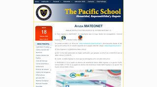 
                            4. Ayuda MATEONET, The Pacific School