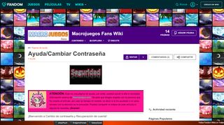 
                            10. Ayuda/Cambiar Contraseña | Wikia Macrojuegos fans | FANDOM ...