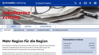 
                            6. az Solothurner Zeitung - Print < az Solothurner Zeitung < azmedien ...