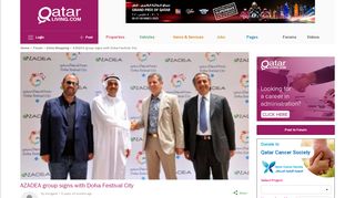 
                            13. AZADEA group signs with Doha Festival City | Qatar Living