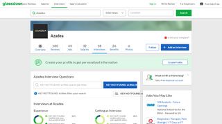 
                            12. Azadea Interview Questions | Glassdoor