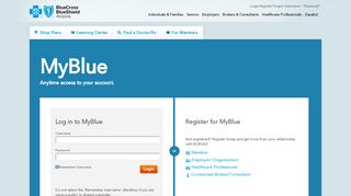
                            13. AZBlue - Log in to your BCBSAZ Member Account