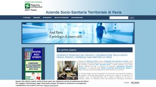 
                            7. Azienda Socio-Sanitaria Territoriale di Pavia |