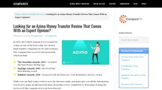 
                            4. Azimo International Money Transfer | Review for Sending Money ...