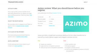 
                            8. Azimo review: What you should know before you sign up ...