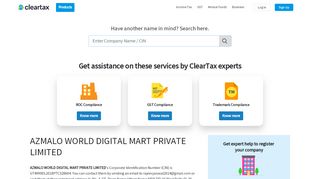 
                            11. AZMALO WORLD DIGITAL MART PRIVATE LIMITED - ClearTax
