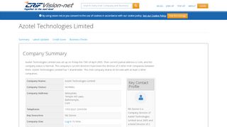 
                            9. Azotel Technologies Limited - Irish Company Info - Vision-Net