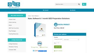 
                            10. Aztec Software's 1 month GED Preparation | Official GED Marketplace