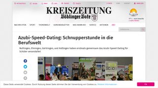 
                            11. Azubi-Speed-Dating: Schnupperstunde in die Berufswelt ...