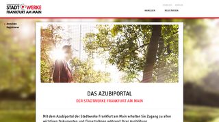 
                            5. Azubiportal der Stadtwerke Frankfurt am Main