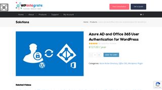 
                            5. Azure AD and Office 365 User Authentication for Wordpress Plugin