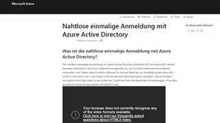 
                            7. Azure AD Connect: Nahtloses einmaliges Anmelden | Microsoft Docs