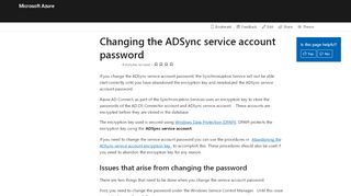 
                            4. Azure AD Connect sync - Microsoft Docs