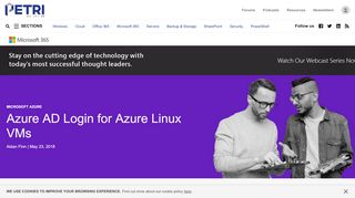 
                            5. Azure AD Login for Azure Linux VMs - Petri