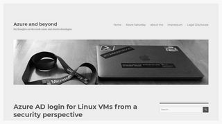 
                            4. Azure AD login for Linux VMs from a security perspective – Azure and ...