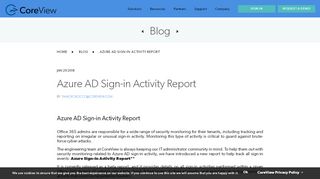 
                            7. Azure AD Sign-in Activity Report | CoreView