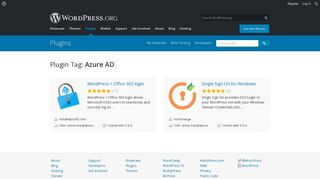 
                            1. Azure AD | WordPress.org