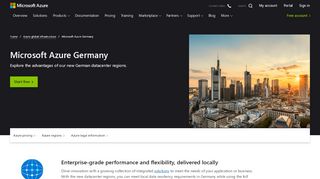 
                            3. Azure Germany Cloud Computing | Microsoft Azure