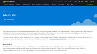 
                            1. Azure i CSP | Microsoft Azure