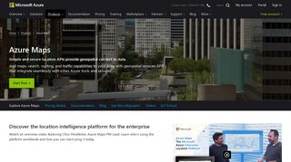 
                            8. Azure Maps | Microsoft Azure
