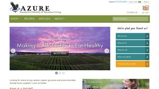 
                            10. Azure Natural Organic Foods, Recipes & Healthy Living • Azure ...