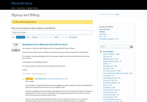 
                            9. Azure Signup without creditcard verification – Customer Feedback ...