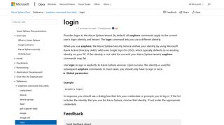 
                            11. Azure Sphere CLI login command | Microsoft Docs