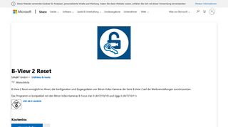 
                            12. B-View 2 Reset beziehen – Microsoft Store de-DE