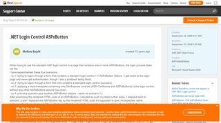 
                            2. B140444 - .NET Login Control ASPxButton | DevExpress Support Center