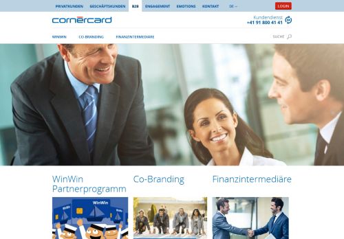 
                            8. B2B - Business to Business | Cornèrcard