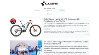 
                            1. B2B - cube bikes