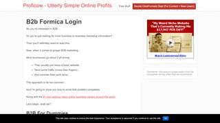 
                            5. B2b Formica Login – Proficow