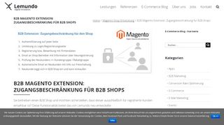 
                            7. B2B Magento Extension | Zugang beschränken zum B2B Shop