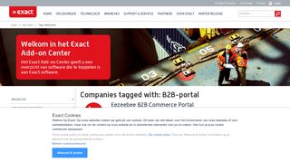 
                            9. B2B-portal - Exact Software