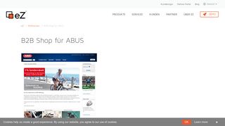 
                            7. B2B Shop für ABUS - eZ Publish