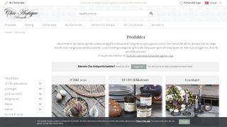 
                            10. B2B Webshop – Boliginteriør & brugskunst i fransk ... - Chic Antique