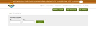 
                            3. B2C - Consulta Reservas - Mundiplan
