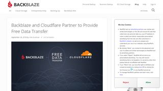 
                            9. B2/Cloudflare Partnerhip Provides the Lowest Cost Media Serving ...