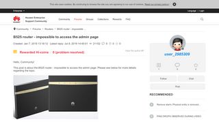 
                            5. B525 router-impossible to access admin page-help please - Huawei