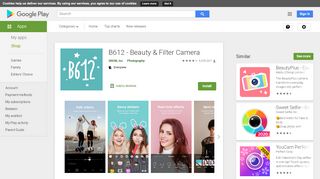 
                            10. B612 - Beauty & Filter Camera - Apps on Google Play