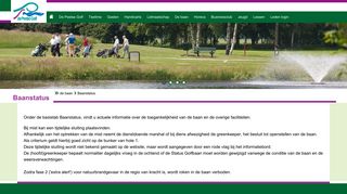 
                            12. Baanstatus - De Peelse Golf