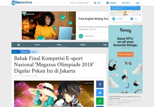 
                            10. Babak Final Kompetisi E-sport Nasional 'Megaxus Olimpiade 2018 ...