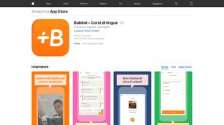 
                            11. Babbel – Corsi di lingue su App Store - iTunes - Apple