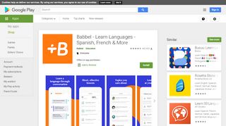 
                            8. Babbel – Cursos de idiomas – Apps no Google Play