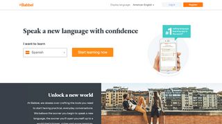 
                            7. Babbel.com: Learn Spanish, French or Other Languages Online