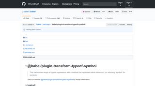 
                            10. babel/packages/babel-plugin-transform-typeof-symbol at master ...