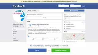 
                            4. Babelyou - learn languages for free - Leipzig, Germany | Facebook