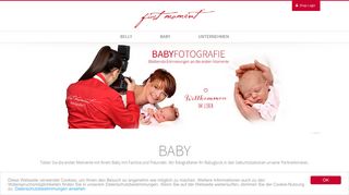 
                            1. BABY Babyfotografie & mehr * Babyfotos by first moment®