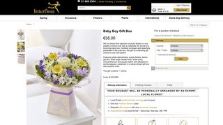 
                            10. Baby Boy Gift Box - Interflora